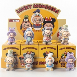 Labubu Flocked small ornaments...