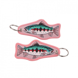 Salmon Double sided color wove...