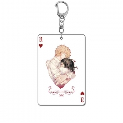 Chainsaw Man Anime Acrylic Key...