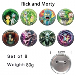 Rick and Morty Anime tinplate ...