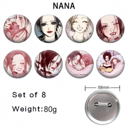 NANA Anime tinplate brooch bad...