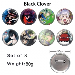 Black Clover Anime tinplate br...