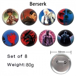 Berserk Anime tinplate brooch ...