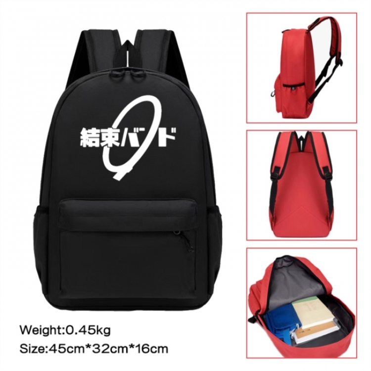 BOCCHI THE ROCK! Anime peripheral Oxford cloth color cartoon backpack 45x32x16cm