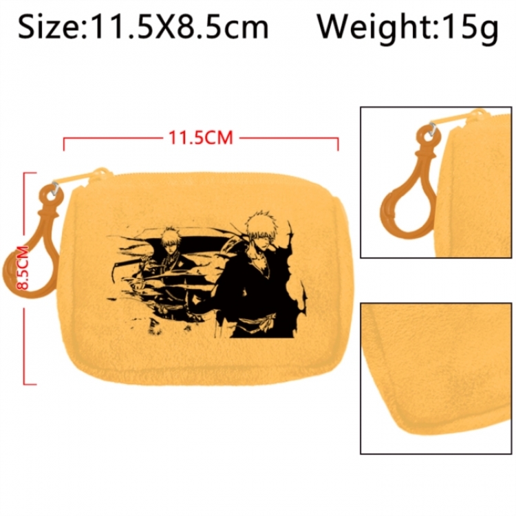 Bleach Anime Tinplate Bright Film Emblem Badge 75mm a set of 6