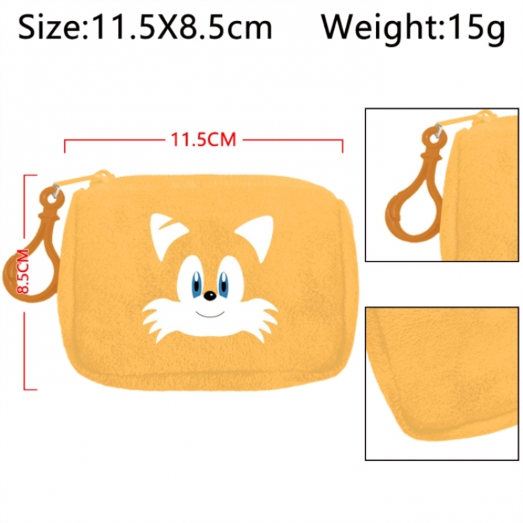 Sonic The Hedgehog Anime Tinplate Bright Film Emblem Badge 75mm a set of 6