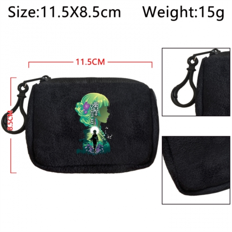 The Apothecary Diaries Anime Plush Wallet Storage Bag Earphone Bag Coin Wallet price for 5 pcs