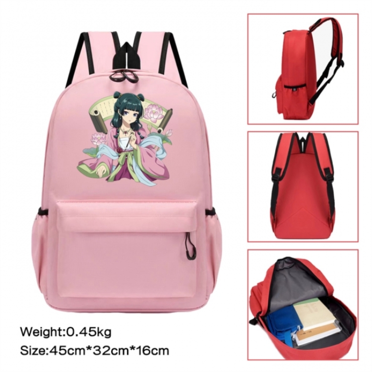 The Apothecary Diaries Anime peripheral Oxford cloth color cartoon backpack 45x32x16cm