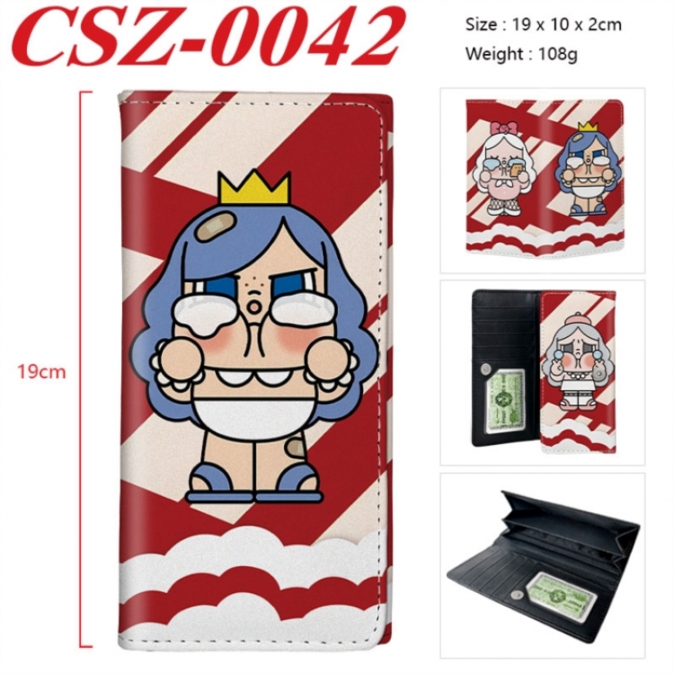 Crybaby Anime peripheral long three fold wallet 19x10x2cm