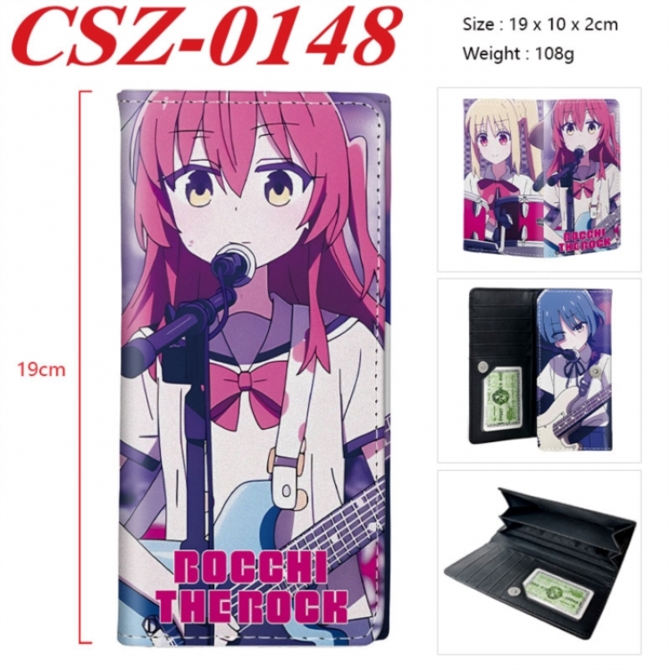 BOCCHI THE ROCK! Anime peripheral long three fold wallet 19x10x2cm
