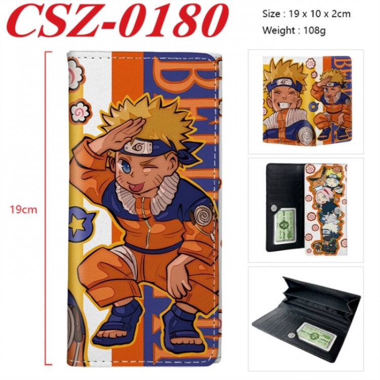 Labubu Anime peripheral long three fold wallet 19x10x2cm