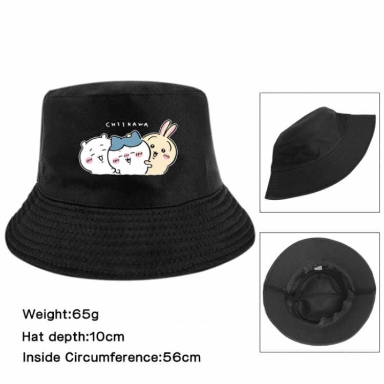 Chiikawa Anime Printed Outdoor Fisherman's Hat Sunshade Hat 56cm