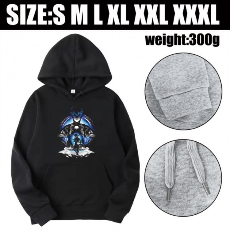BLUE LOCK Anime printed hooded sweatshirt top from S to 3XL