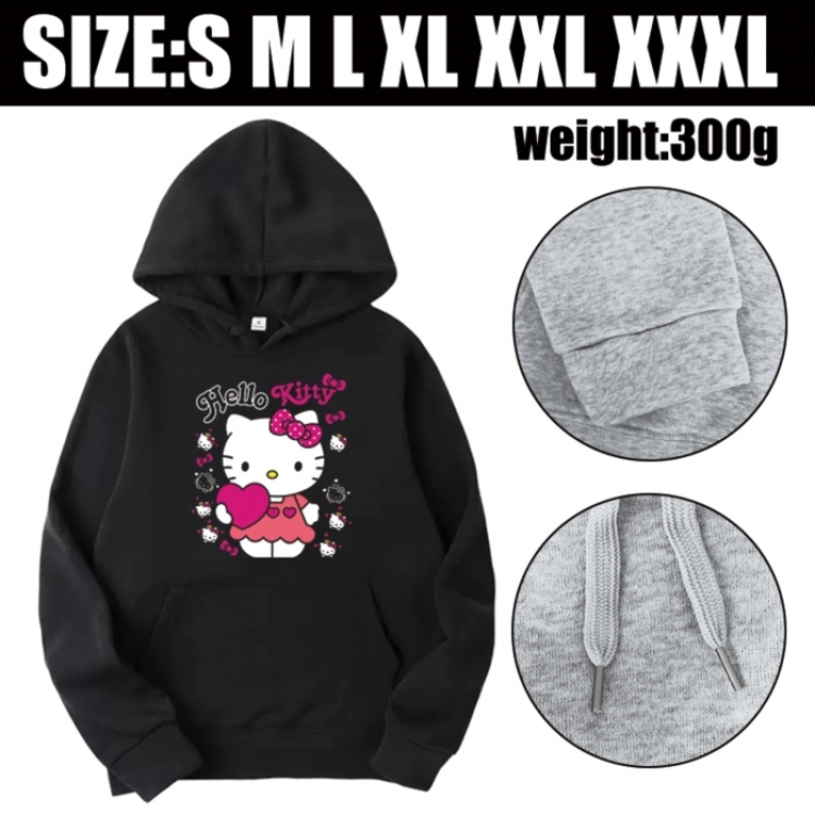 Sanrio Anime printed hooded sweatshirt top from S to 3XL