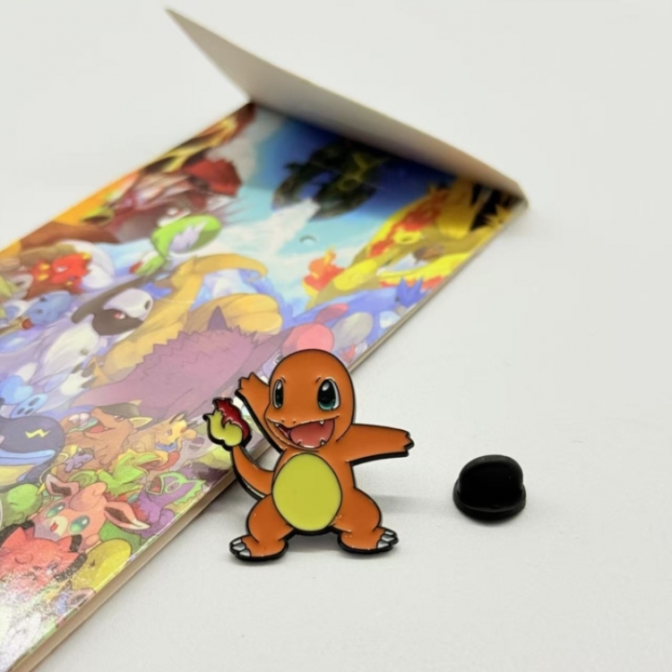 Pokemon Anime cartoon metal brooch  price for 5 pcs