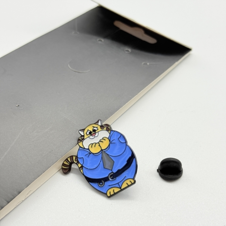 Zootopia Anime cartoon metal brooch  price for 5 pcs 