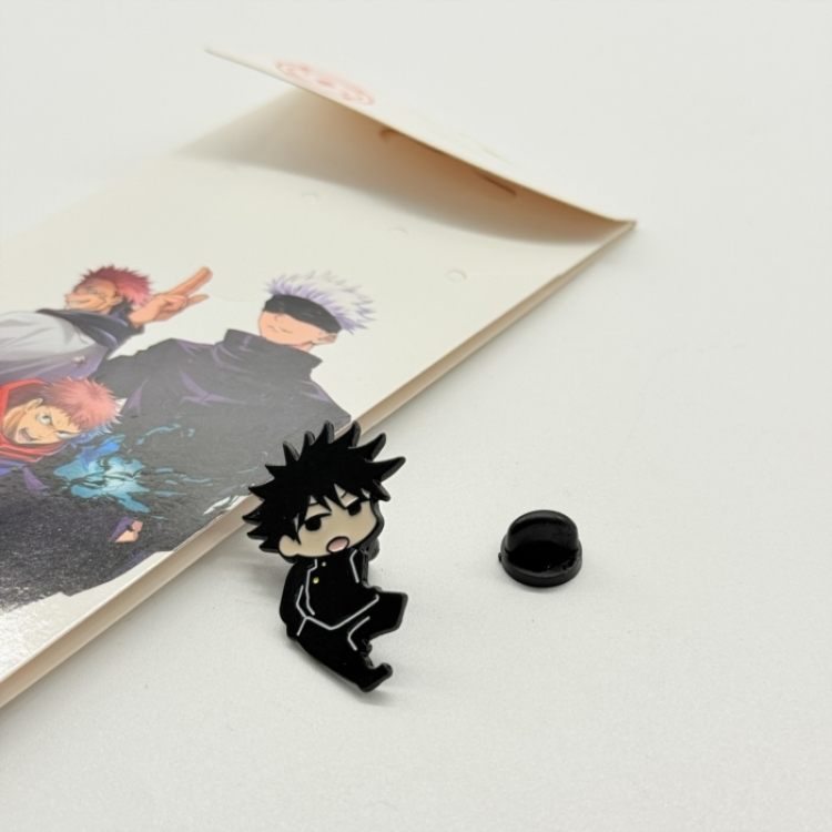 Jujutsu Kaisen Anime cartoon metal brooch  price for 5 pcs