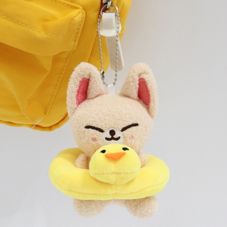 SKZOO Woolen material+PP cotton plush toy pendant 10x10x10cm price for 5 pcs