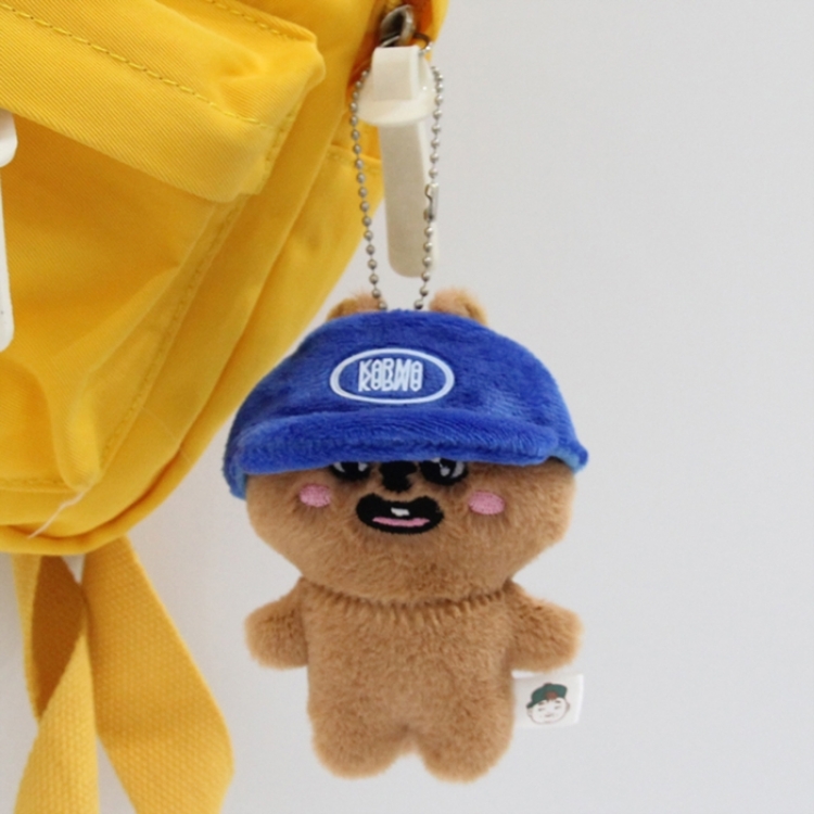 SKZOO Little rabbit fur+PP cotton plush toy pendant 12x7x4cm price for 5 pcs