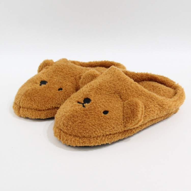 Miffy Half pack shoes plush Woolen material  +PP cotton shoes slippers 26CM