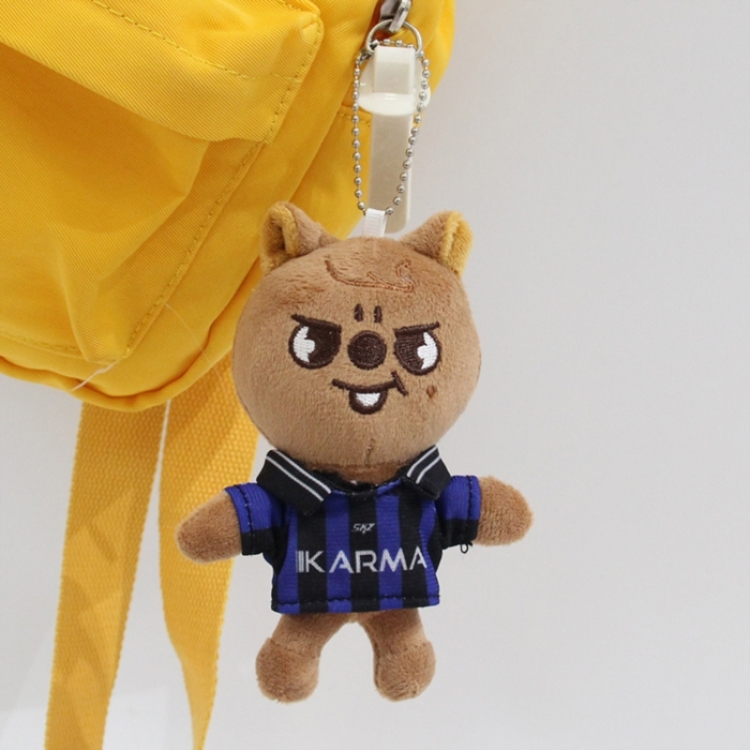 SKZOO Crystal Super Soft PP Cotton Plush Toy Pendant 13x7x5cm