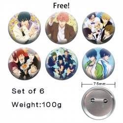 Free! Anime Tinplate Bright Fi...