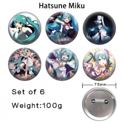 Hatsune Miku Anime Tinplate Br...