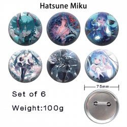 Hatsune Miku Anime Tinplate Br...