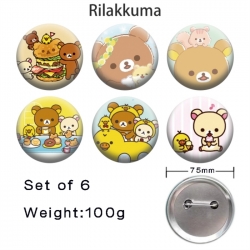Rilakkuma Anime Tinplate Brigh...