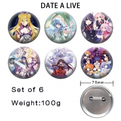 Date-A-Live Anime Tinplate Bri...