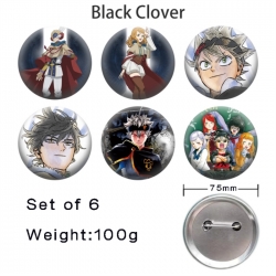 Black Clover Anime Tinplate Br...