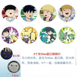 Mob Psycho 100 Anime round Ast...