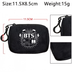 BTS Anime Plush Wallet Storage...