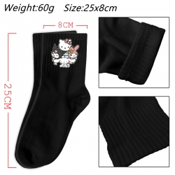 Sanrio Anime Print Long Crew C...