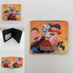 PEANUTS Full color Two fold sh...