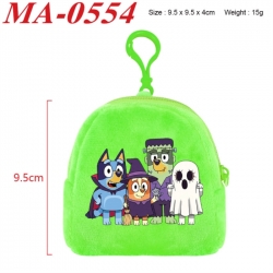 Bluey Anime cartoon plush coin...