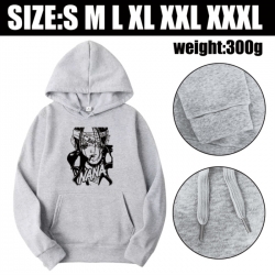 NANA Anime printed hooded swea...
