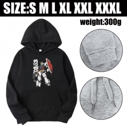 Gundam Anime printed hooded sw...