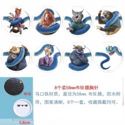 Zootopia Anime Round cloth fil...