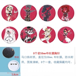 Hazbin Hotel Anime Round cloth...