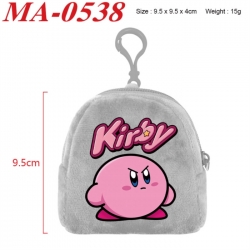 Kirby Anime cartoon plush coin...