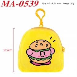 Kirby Anime cartoon plush coin...