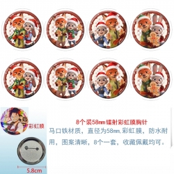 Zootopia Anime Circular laser ...