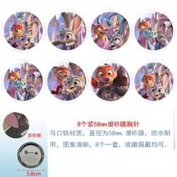 Zootopia Anime round scrub fil...