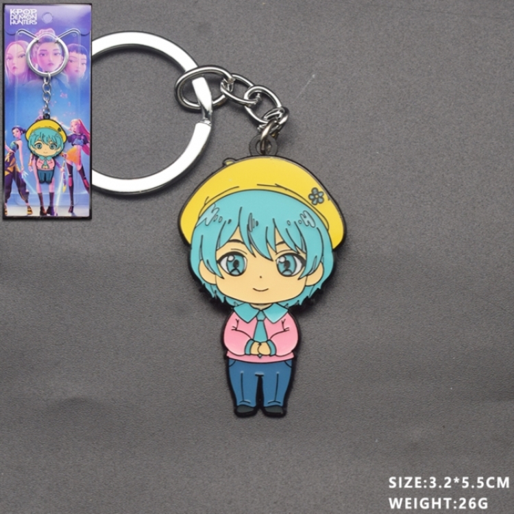 K-Pop Demon Hunters Anime and cartoon keychain accessories