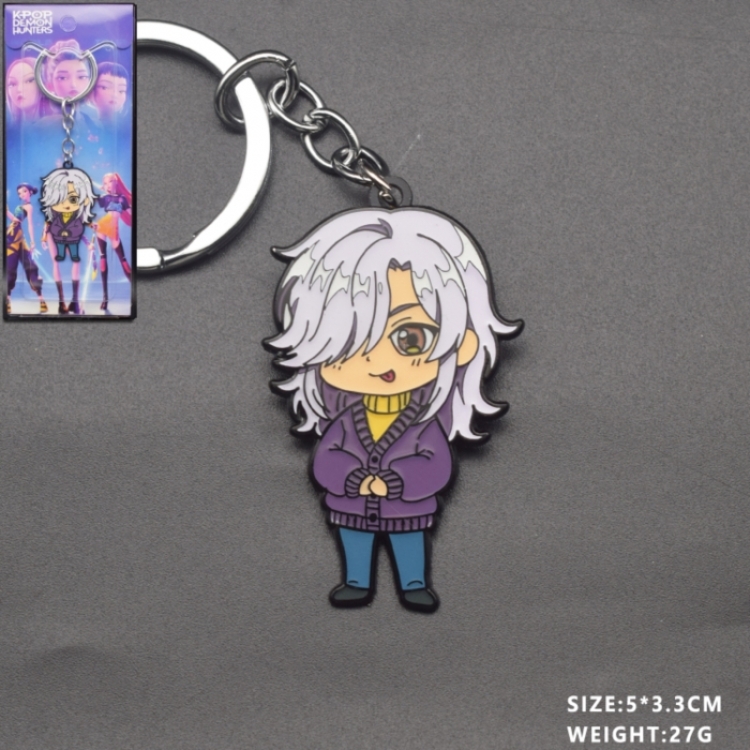 K-Pop Demon Hunters Anime and cartoon keychain accessories