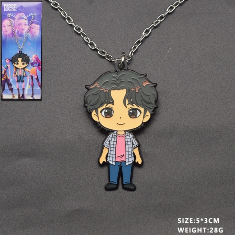 K-Pop Demon Hunters Anime cartoon necklace pendant