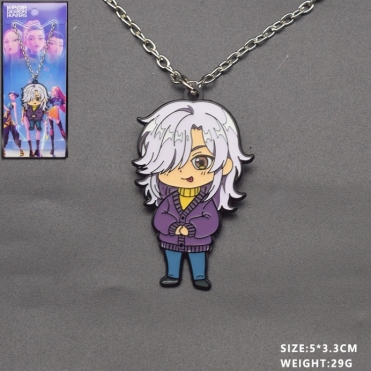 K-Pop Demon Hunters Anime cartoon necklace pendant