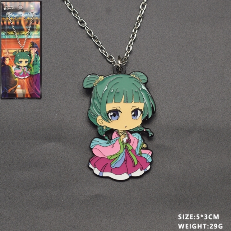 The Apothecary Diaries Hardware Anime cartoon necklace pendant