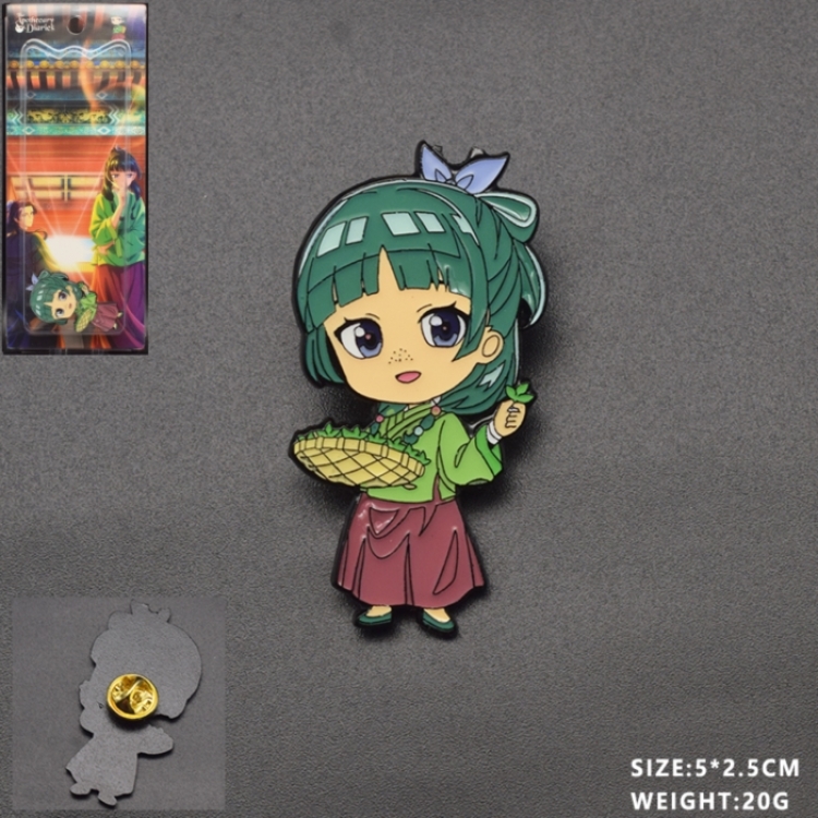 The Apothecary Diaries Hardware Anime cartoon metal brooch